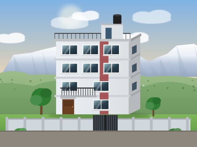 2 storey house for sale in Baluwatar, Kathmandu