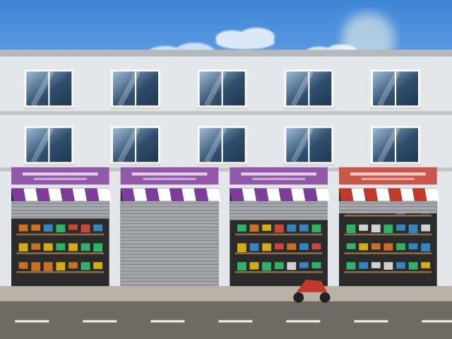 Ground floor shop space for rent at Chipledhunga