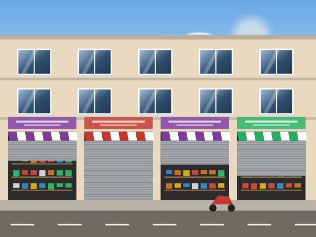 Ground floor shop space for rent at Thamel