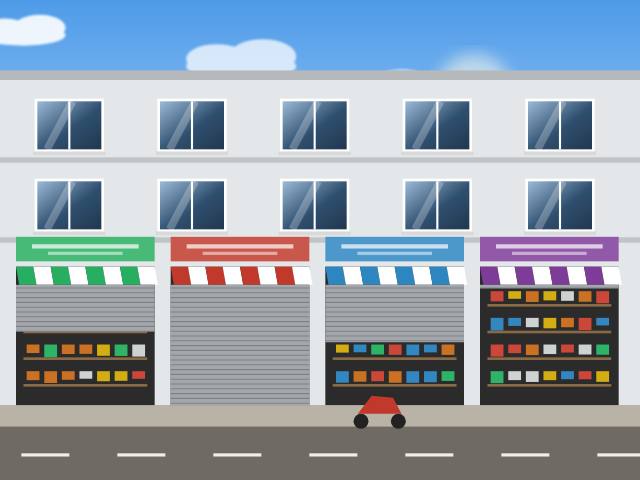 Ground floor shop space for rent at Narayangadh