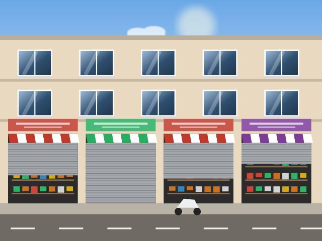 Ground floor shop space for rent at Baneshwor